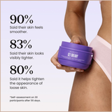 GET-DREAMY Overnight Toning Whip – Cellulite Cream & Skin Tightening Support with Milk Thistle + Uva-Ursi – 6.8 fl oz