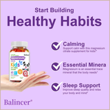 Magnesium Citrate Gummies – Calming, Sleep, Stress, Memory & Focus Support – Vegan Non-GMO Supplement