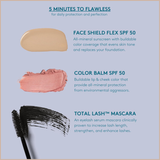 Sunforgettable Total Protection Color Balm SPF 50 – Mineral Broad Spectrum Lip & Cheek Balm with Buildable Color – Blush
