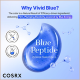 The Blue Copper Peptide Bakuchiol Serum – Korean Peptide Plumping Face Serum with GHK-Cu Copper Peptides & Bakuchiol – 1.69 fl oz