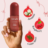 Kitsch Hair Perfume for Women Set (2 x 50mL) – Warm Sugar & Oak + Amber Hair & Body Mist, Odor-Eliminating Hair Fragrance Spray, Long-Lasting Fresh Scent, Vegan & Cruelty-Free