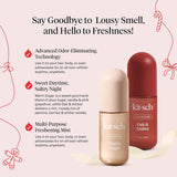 Kitsch Hair Perfume for Women Set (2 x 50mL) – Warm Sugar & Oak + Amber Hair & Body Mist, Odor-Eliminating Hair Fragrance Spray, Long-Lasting Fresh Scent, Vegan & Cruelty-Free